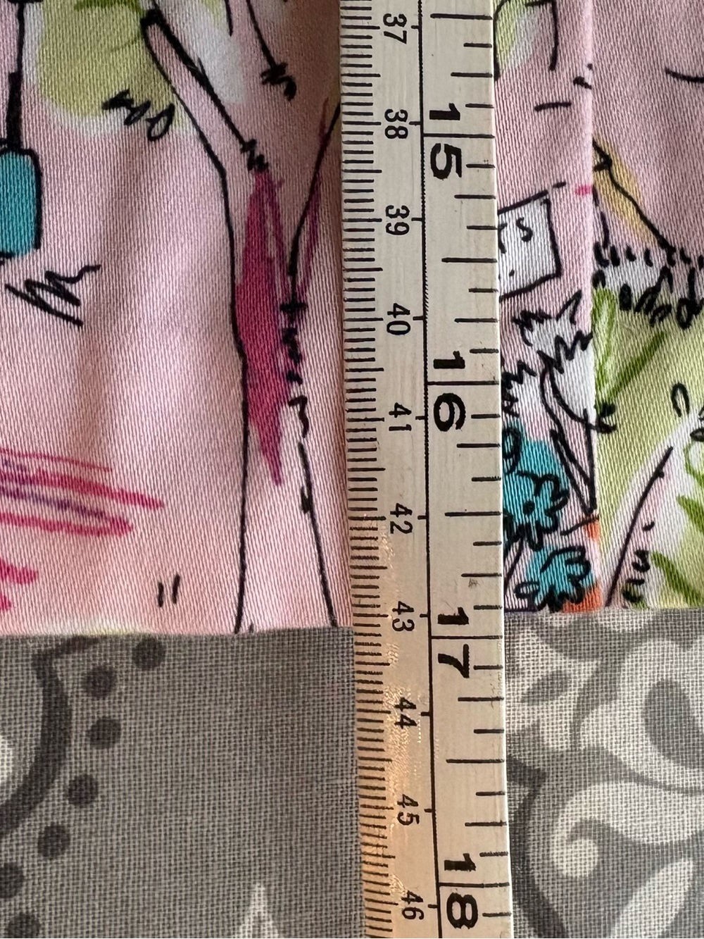Dressbarn Women's Pink Printed A-Line Skort - Picture 8 of 9